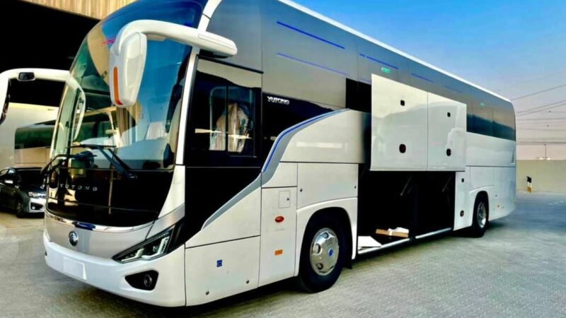 53 seater luxury bus rental Dubai